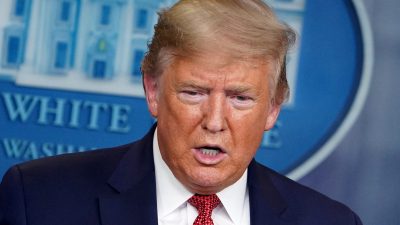 Trump verlängert den „Lockdown“: „Gefahr ist schlimmer als bei einer Grippe … Erreger ist bösartig“