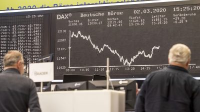EU-Börsen verlieren weiter – Britische Börse verliert nur 0,1 Prozent – US-Börsen mit Aufwärtstrend