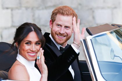 Harry und Meghan sagen in Westminster Abbey als Royals Goodbye