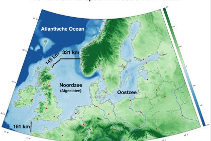 Ein 637 km langer Staudamm soll Nordeuropa vor einem Anstieg des Meeresspiegels um bis zu 10 Meter schützen.