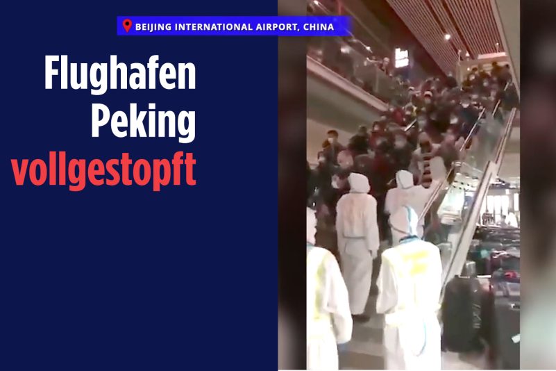 Getäuscht von der Virus-Desinformation der KPCh eilen Chinesen im Ausland zurück nach China