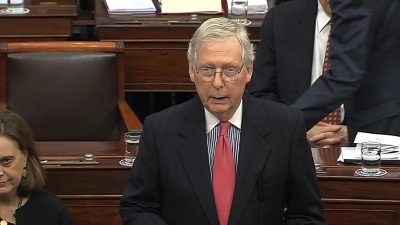 Zwei Billionen-Dollar-Konjunkturpaket im US-Senat ohne Gegenstimmen verabschiedet