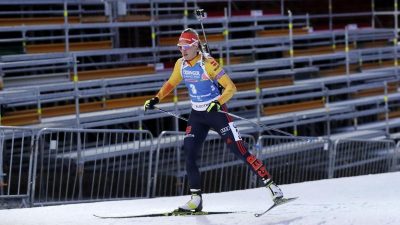 Biathletin Herrmann gewinnt Geister-Rennen in Nove Mesto
