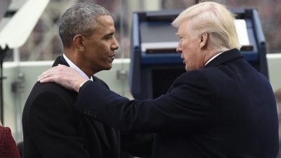 Trump: Habe seit Amtseinführung kein Gespräch mit Obama geführt