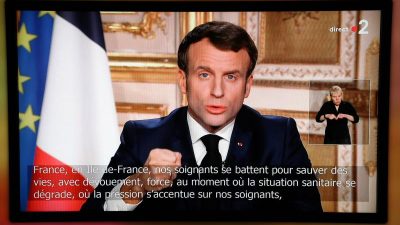 Macron erlässt Ausgangssperre für ganz Frankreich