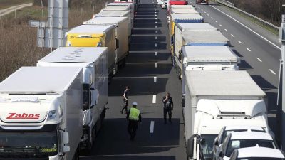 EU-Kommissarin rechnet mit raschem Ende von Staus an EU-Grenzen – Aber Krise wird lange dauern