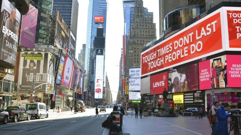 Mob greift jüdischen Mann am New Yorker Times Square an