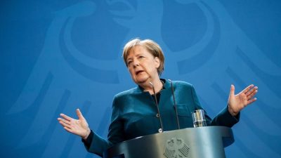 Merkel verteidigt Warnung vor zu schnellen Lockerungen
