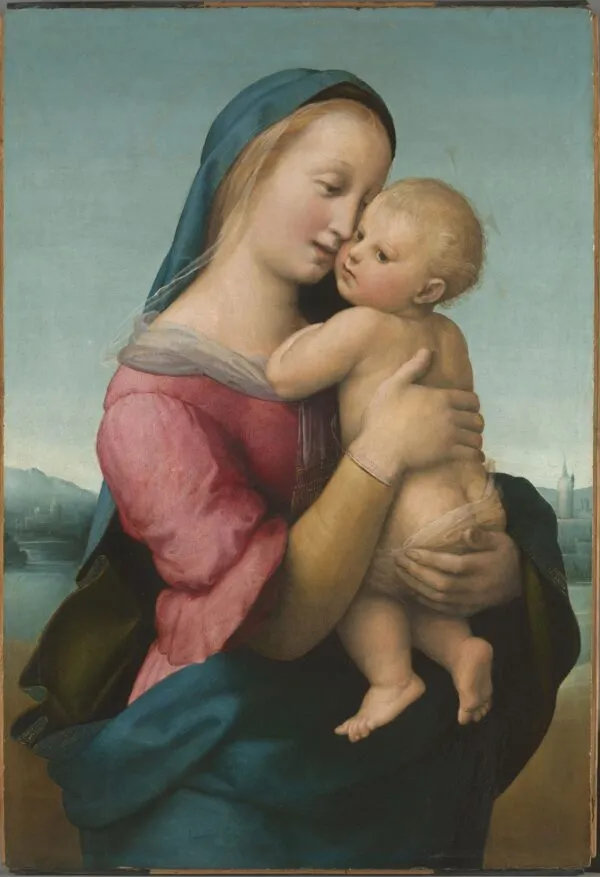 &quot;Madonna Tempi&quot;, 1507-1508, von Raphael.