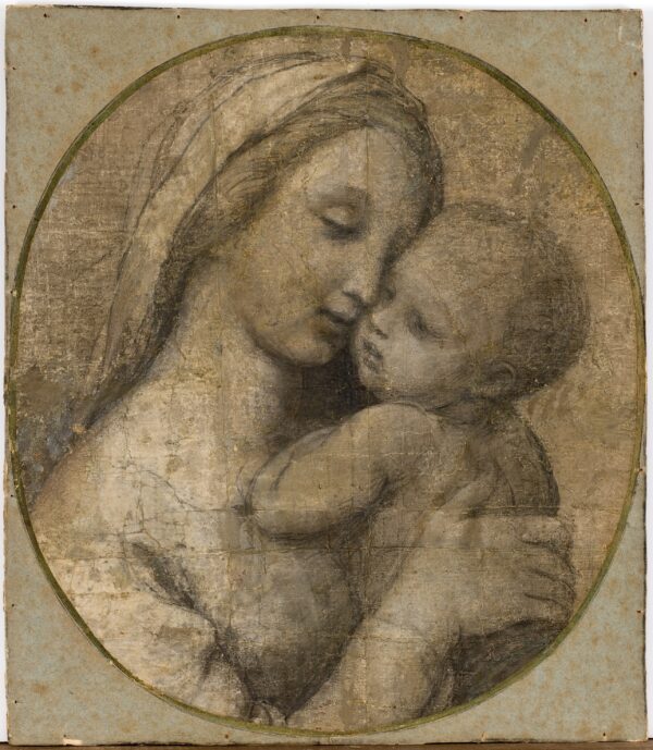 "Madonna Tempi", um 1507-1508, von Raphael. 