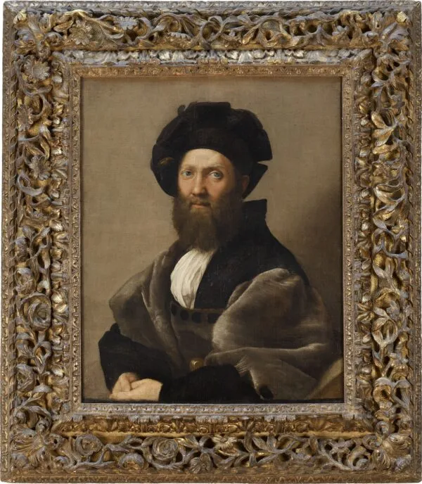 Porträt von Baldassare Castiglione, 1513, von Raphael.