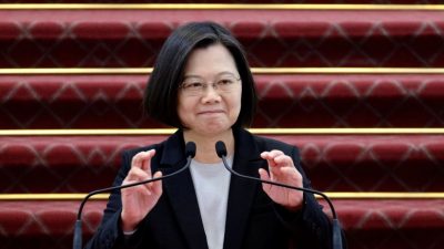 Taiwans Präsidentin macht Unterstützung für Hongkonger Demokratiebewegung deutlich