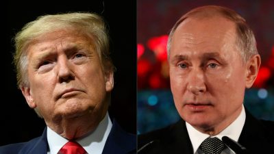 Trump und Putin erinnern an historisches Treffen von Soldaten an der Elbe