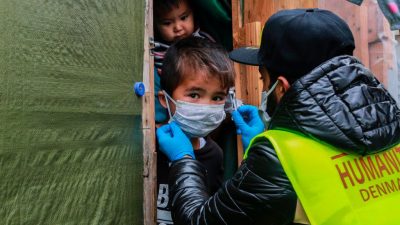 Erster Corona-Infektionsfall in griechischem Flüchtlingslager Moria