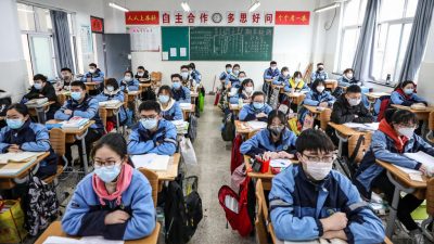 China plant Neustart der Schulen – Ansteckungsgefahr durch asymptomatisch erkrankte Schüler bleibt