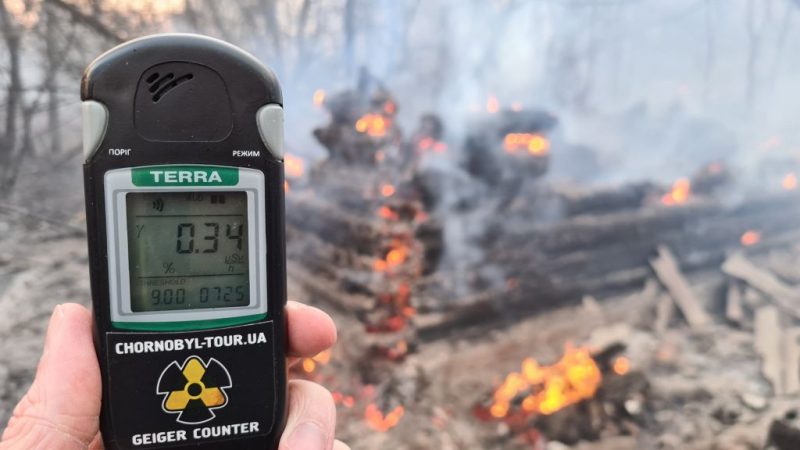 Tschernobyl: Erhöhte Radioaktivität in Gegend um AKW-Ruine nach Ausbruch von Waldbränden
