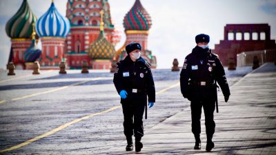 Russland: Corona-Ausgangssperre in Moskau gelockert – Spaziergänge nur drei Mal pro Woche erlaubt