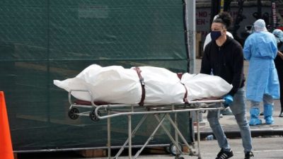 Bestattungsinstitute in New York arbeiten während der Pandemie mit maximaler Kapazität