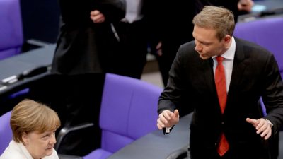 Lindner: „Merkel ist im Modus der Alternativlosigkeit“ – Regierung spricht zu uns „wie zu Kindern“