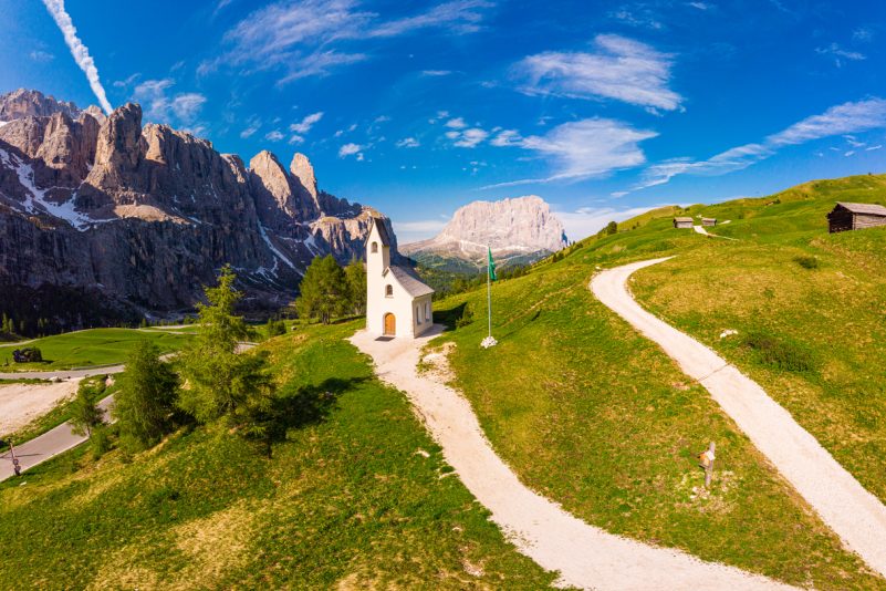 Osterfrieden in den Bergen Italiens