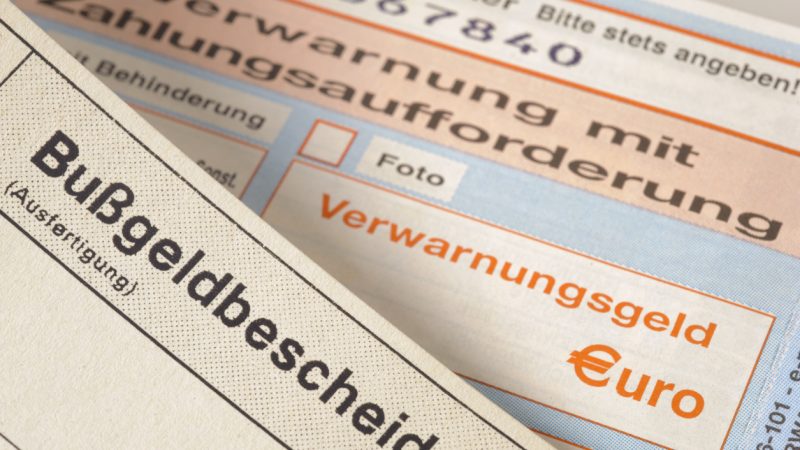 Brandenburg stoppt Vollstreckung von rechtskräftigen Bußgeldbescheiden