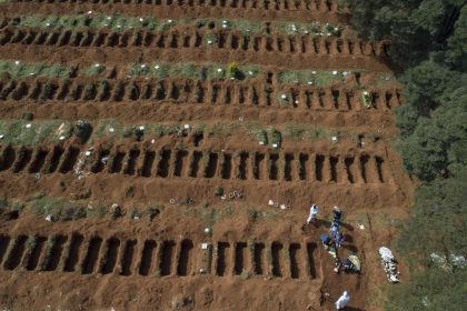 Corona in Brasilien: Friedhofsfoto löst Spekulationen aus