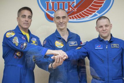 Drei Raumfahrer trotz Corona-Krise zur ISS gestartet