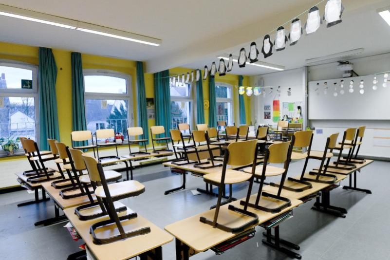 Corona an Schulen. Foto: Caroline Seidel/dpa/dpa