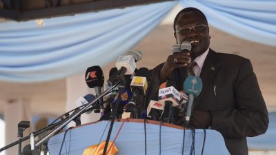 Vizepräsident des Südsudan mit Corona infiziert