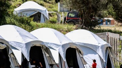 Corona-Krise in Griechenland: Ausgangssperre in Migrantenlagern bis 7. Juni verlängert