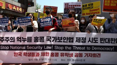 Hongkongs Sicherheitsgesetz: KP erstickt jeden Freiheitsgeist im Keim – Bundesregierung muss Kotau vor China beenden