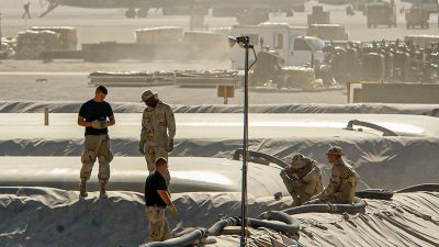 Irak: Stützpunkt der US-geführten Koalition mit Raketen beschossen