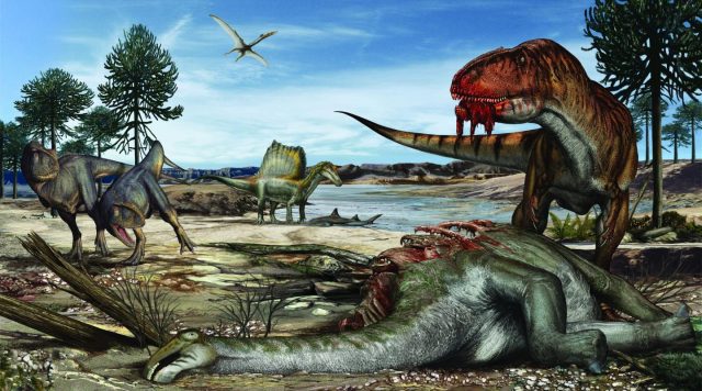 Dinosaurier in der Sahara der Kreidezeit