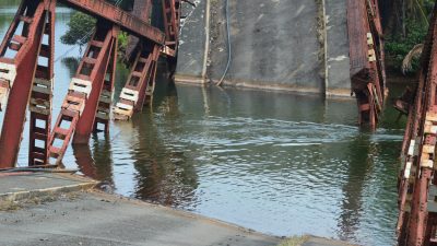 Dortmund-Ems-Kanal: Schiff bringt Brücke zum Einsturz