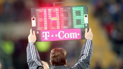 Fünf Auswechslungen in der 1. und 2. Bundesliga erlaubt