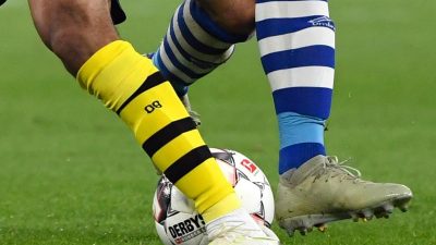 Revierderby beim Neu-Start der Bundesliga im Blickpunkt