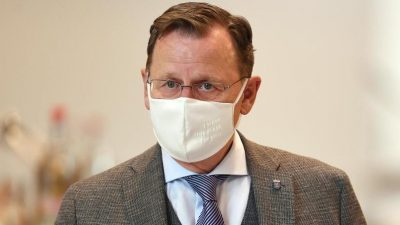 Thüringens Ministerpräsident bereut Mittelfingergeste gegenüber AfD-Abgeordnetem
