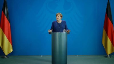 Kanzlerin Merkel kondoliert nach Explosion in Beirut