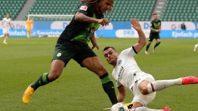 Sieg in Wolfsburg: Eintracht Frankfurt beendet Negativserie