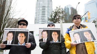 USA fordern Freilassung von in China inhaftierten Kanadiern