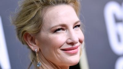 Cate Blanchett plaudert über ihren Kettensägen-Unfall im Corona-Lockdown