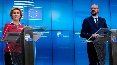 EU-China-Videokonferenz: EU-Spitzen zeigen sich gegenüber Peking „ernsthaft besorgt“ über Hongkong-Gesetz