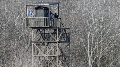 Griechenland verlängert seinen Grenzzaun zur Türkei