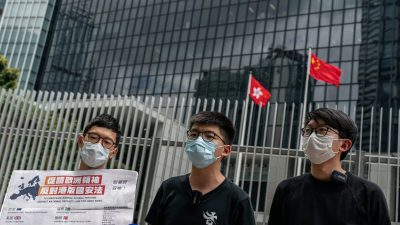 Hongkong: Demokratie-Partei von Studentenaktivisten löst sich auf – Joshua Wong zuvor ausgetreten
