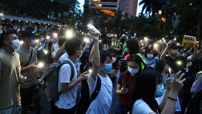 Live: Erster Jahrestag der Massenproteste in Hongkong