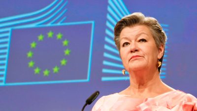 EU-Innenkommissarin Johansson will Mitgliedstaaten bei Asylreform zur Solidarität verpflichten