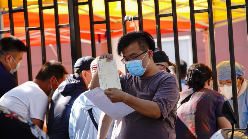 Corona-Ausbruch in Peking: Weitere zehn Wohngebiete abgeriegelt