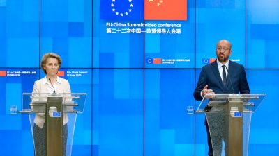 EU-China-Gipfel: Brüssel kritisiert Peking, doch konsequente Schritte bleiben aus