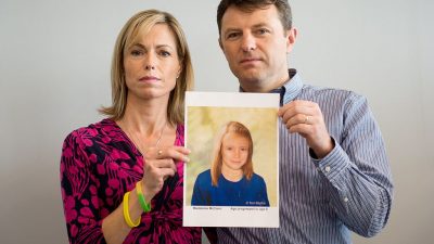 Maddies Eltern reagieren „dankbar“ auf Ermittlungen gegen deutschen Verdächtigen