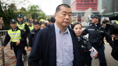 Ermittlungsverfahren gegen Hongkonger Medienunternehmer Jimmy Lai eingeleitet